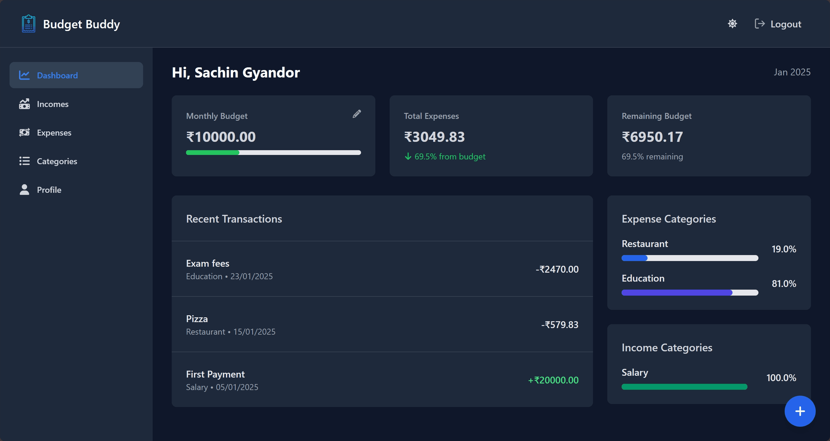 Budget Buddy — Your money, managed with ease. screenshot 5